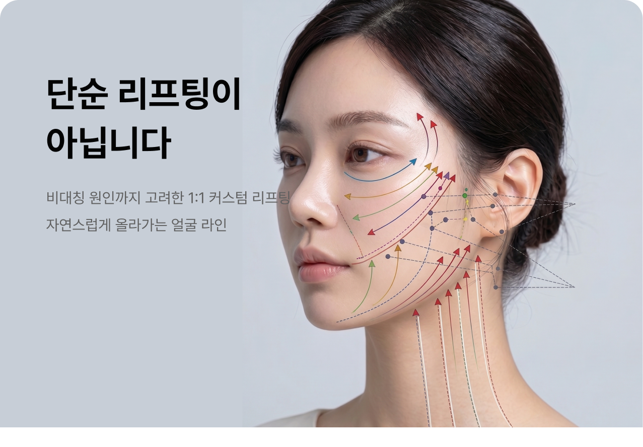 단순 리프팅이 아닙니다